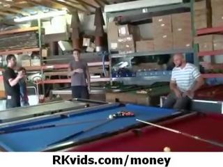 Turned on darling getting fucked for money 17