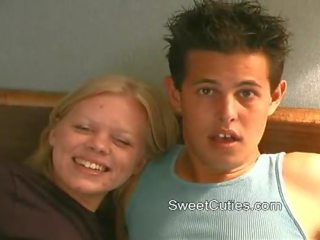 18yr old Amanda sucking her bf's big shaft