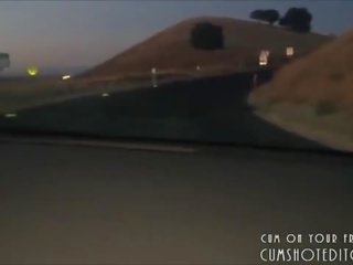 Пълнеж тя уста с хуй и изпразване в публичен pov