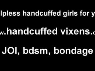 Take these metal handcuffs off right now joi