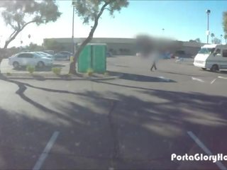 Porta през дупка walmart работник получава мръсница