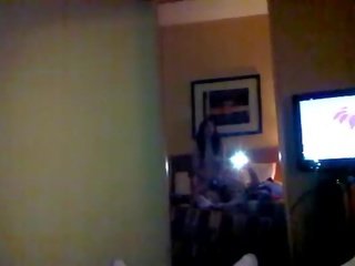 Charming Latina smashing Blowjob