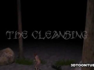 Foxy 3d cutie getting her süýji emjekler and amjagaz pounded hard