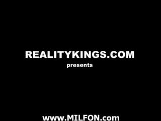 Incredible fascinating milf fucked by passionate big pecker hunter 18
