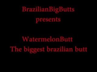 Watermelonbutt 그만큼 가장 큰 브라질의 엉덩이