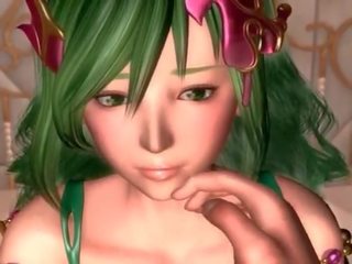 Curvy hentai cutie snatch fingered and tits squeezed