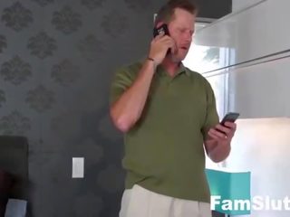 Perky Teen Fucks Step-Dad To Get phone back | FamSlut.com
