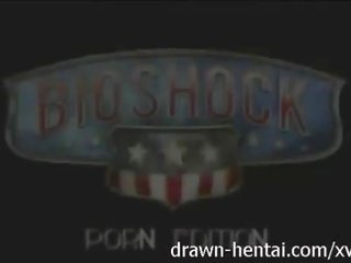 Bioshock Infinite Hentai - Wake up adult film from Elizabeth
