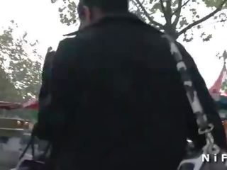Young french slattern first time anal fucked in swinger club