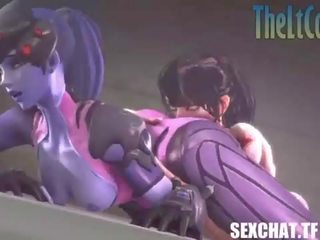 Overwatch sfm в дуже найкраща widowmaker брудна кліп