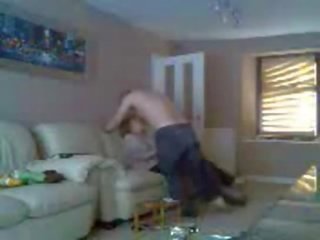 My mom and boyfriend having fun caught by hidden cam