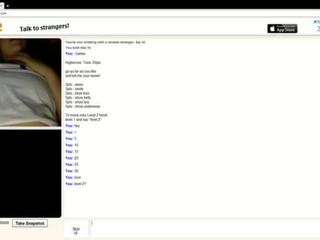 Gorgeous Omegle Teen With Big Tits (34DD) - Girls Playing On Omegle