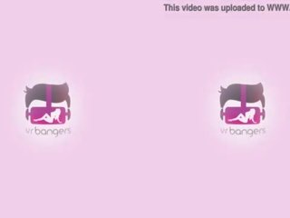 VRBANGERS-Violette Pink Anal Fucking The Next Door groovy Teen