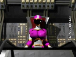 3D hentai divinity in costume strips for you