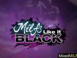 Great Milf (giselle leon) Enjoy Big Monster Black prick On Cam clip-09