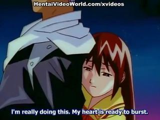 Pangtatluhang pagtatalik magkantot sa kaakit-akit hentai video