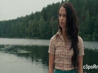 Alicia Vikander hot Scene