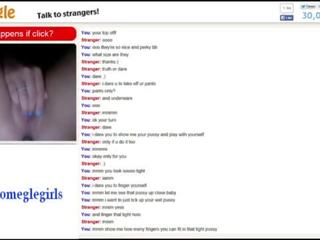 Merah jambu baju coli lassie daripada omegle