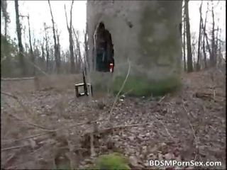 Неприятен червенокоси обича към рокля в кожа