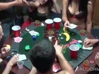 Xxx clip poker game at college dorm room party
