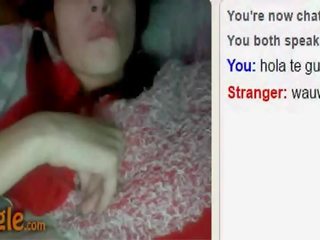 Cuando todos duermen ella se divierte || omegle