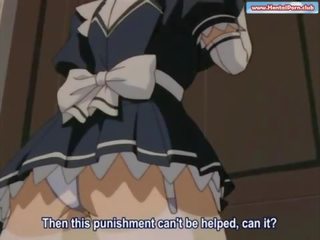 Maids doing dirty clip training for the new staff hentai