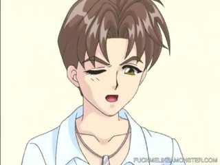 Nut 舔 動漫 幻想 女人 得到 性交