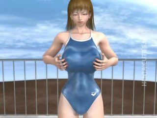 3d エロアニメ フッカー 取る manhood アット プールサイド