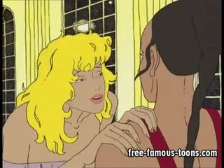 Blonde adolescent seduced by invisible fucker