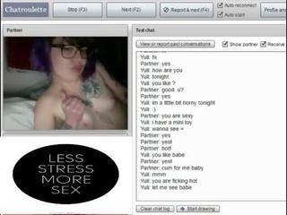 Chatroulette 100 - cachondo lesbianas tattoed buscando diversión