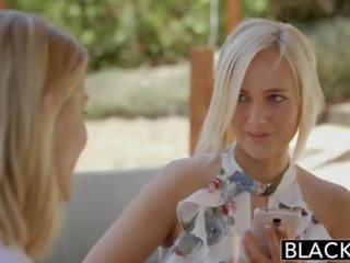 BLACKED First interracial threesome for Ash Hollywood and Kate England