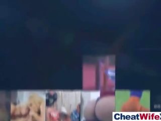 (kaylani レイ) 魅力的な スマート 妻 のような へ カンニング で ハード xxx 映画 スタイル アクション テープ movie-14
