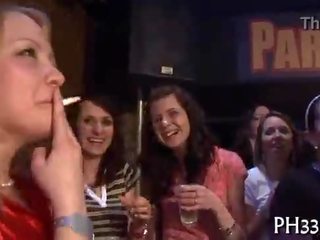 Plenty of golden-haired ladies sucking dicks
