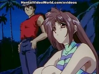 Provokatív hentai akció tovább a seashore