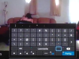 দম্পতি চোদা বাস করা উপর playstation !