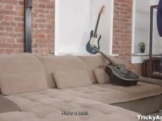 Tricky agent - seduced by nubile x rated clip agent