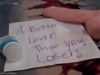 巨乳 耍大牌 scarletvixen ignores & mocks you&comma; loser&period;