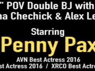 Gingerbush penny pax & adriana chechik mânca sperma!