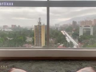 Pov của tôi mới bạn cùng phòng fucks tôi trong các to cửa sổ với đầy đủ quang cảnh đến của tôi neighbors mariana martix