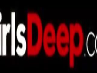 GIRLSDEEP - Lingerie Model ARIANA BRIGHT Gets Fucked in the Ass in the Kitchen