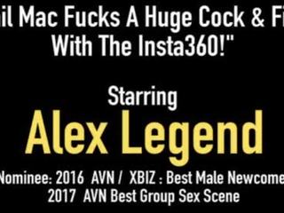 Exceptional голям цици abigail mac прецака от алекс легенда с 360 камера