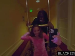 BLACKEDRAW charming Cecilia hooks up with dapper talking Sly