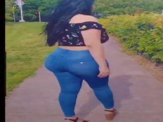 Lorena 爱 到 电影 离 她的 屁股 在 公