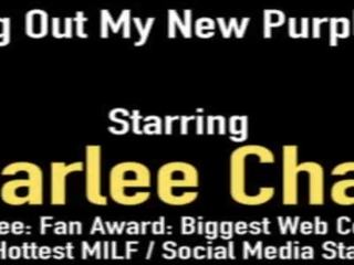 Blonde Mommy Charlee Chase Vibrates Her Moist mature Muff&excl;