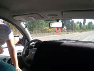 Joven desconocida mě masturba en mi auto en los angeles calle