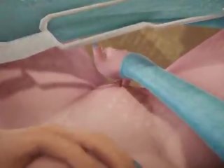 Futa frozen - elsa gets creampied by anna - 3d sikiş