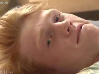 Enchanting ginger adolescent JO