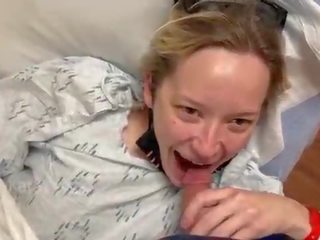I BLEW MY companion IN THE HOSTPITAL PRE-OP ROOM - THE medical practitioner ALMOST CAUGHT US&excl;&excl;&excl; FT&period; SmartyKat314 and &commat;lofi dreamz