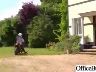Terrific woker i ri femër (aletta oqean) me i madh cica shkoj i vështirë seks film në zyrë clip-01