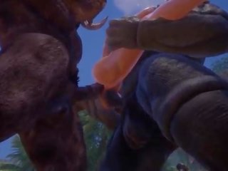 怪物 同 马 迪克斯 他妈的 巨乳 金发 &vert; 大 阳具 怪物 &vert; 3d x 额定 视频 wildlife